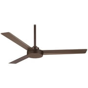 Ceiling Fan In Contemporary Style 11.75 Inches Tall By 52 Inches Wide-Oil Rubbed Bronze Finish-Oil Rubbed Bronze Blade Color Minka Aire Fans F524-Orb